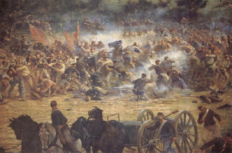 Paul Philippoteaux Cyclorama of Gettysburg china oil painting image